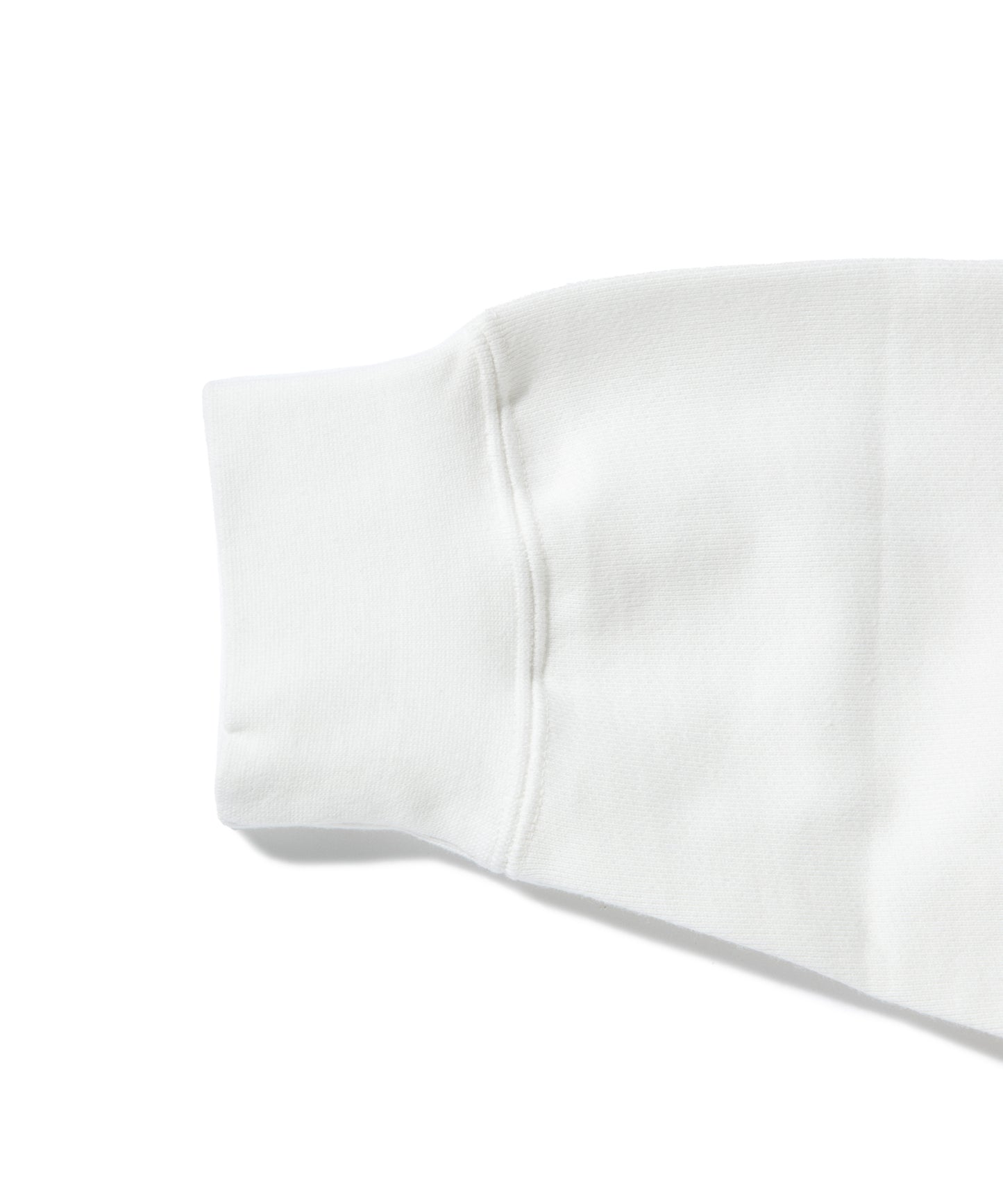 Small Logo Heavy Crewneck Sweatshirt / WHITE