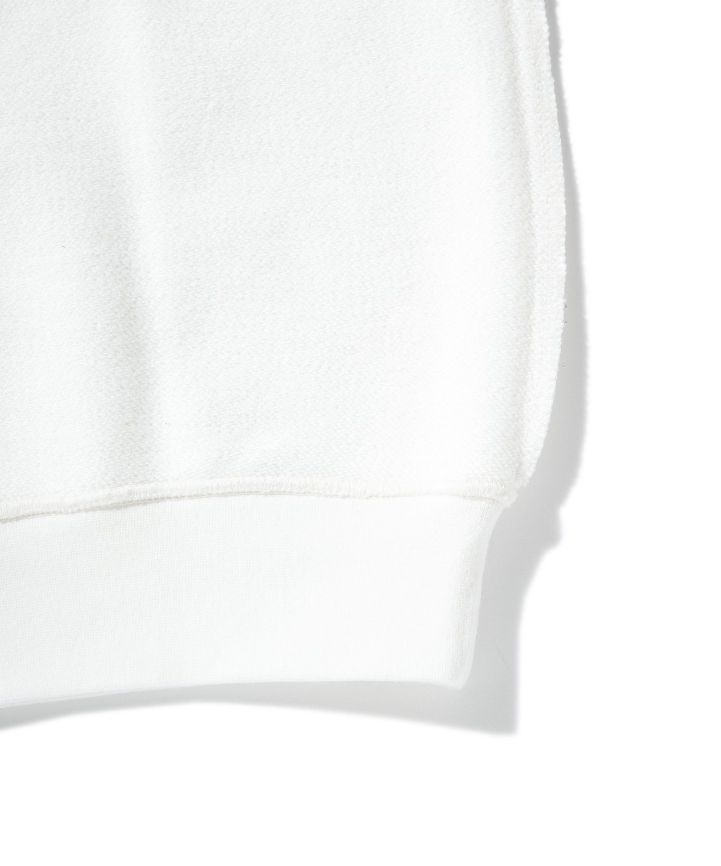 Small Logo Heavy Crewneck Sweatshirt / WHITE