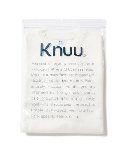 Small Logo Heavy Crewneck Sweatshirt / WHITE