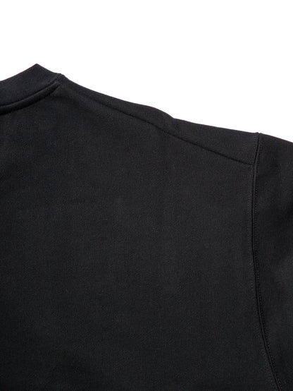 Heavy Crewneck Sweatshirt / BLACK