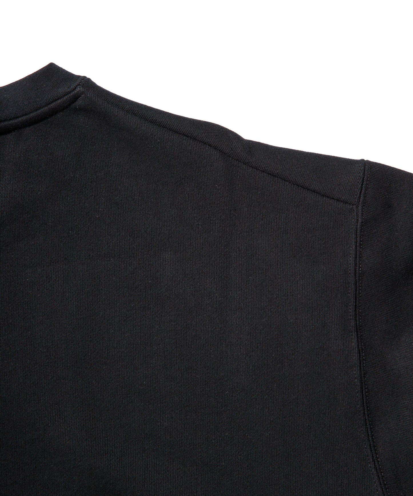 Small Logo Heavy Crewneck Sweatshirt / BLACK