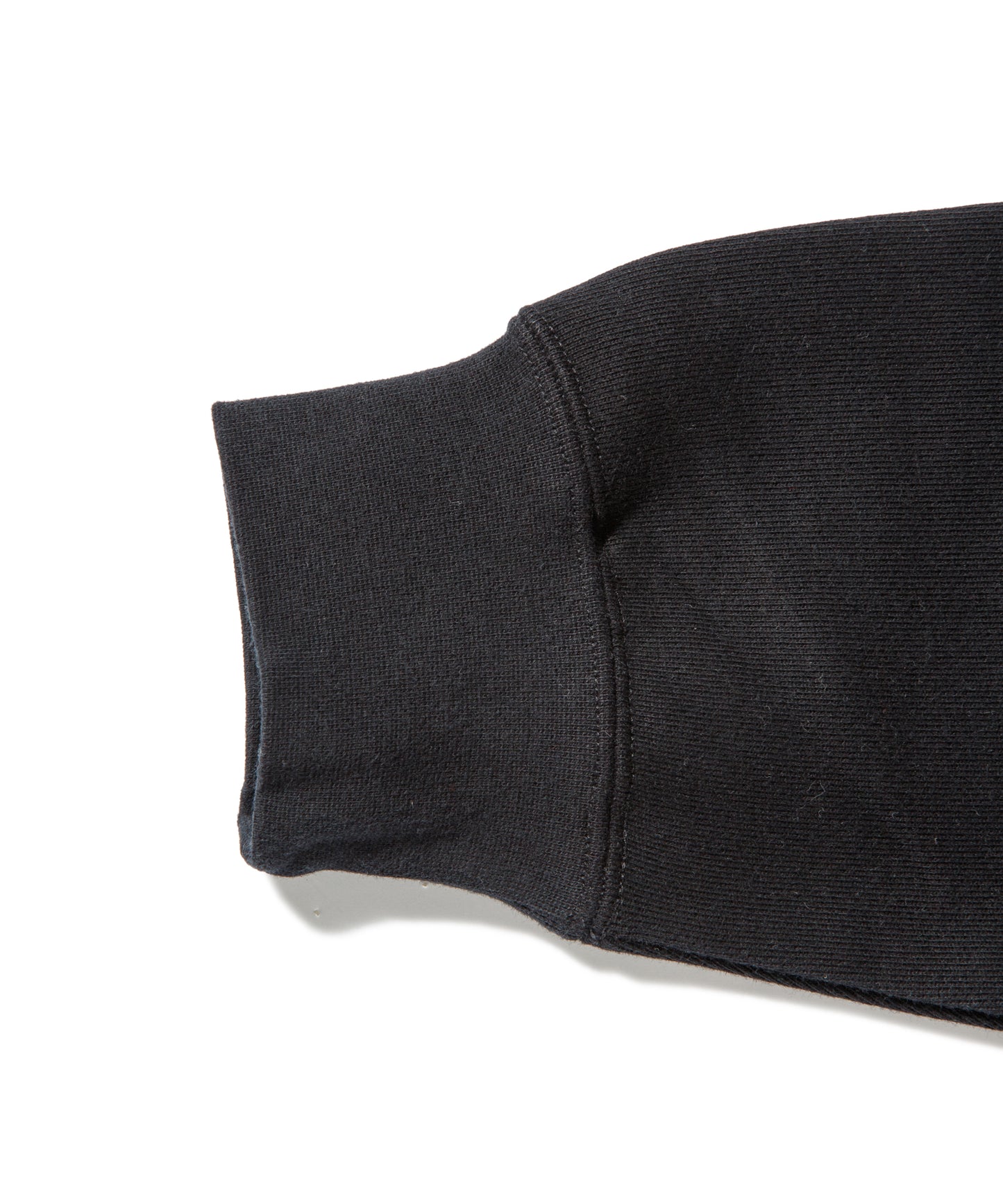Small Logo Heavy Crewneck Sweatshirt / BLACK