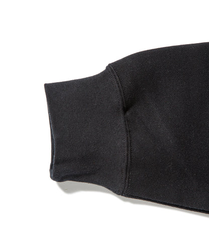 Small Logo Heavy Crewneck Sweatshirt / BLACK