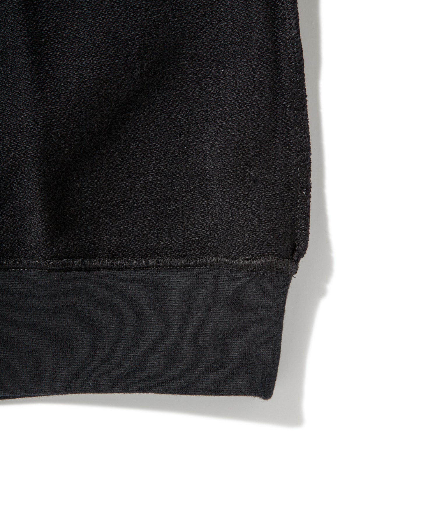 Small Logo Heavy Crewneck Sweatshirt / BLACK