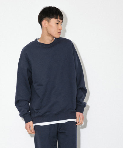 Heavy Crewneck Sweatshirt / NAVY