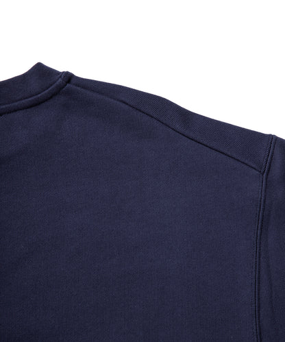 Small Logo Heavy Crewneck Sweatshirt / BLACK