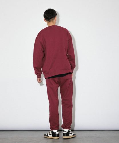 Heavy Crewneck Sweatshirt / MAROON