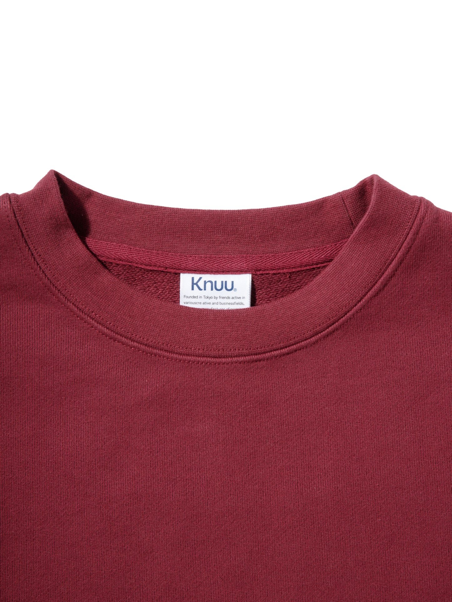 Heavy Crewneck Sweatshirt / MAROON