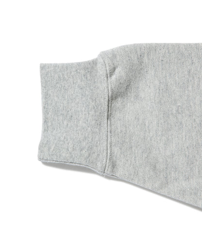 Small Logo Heavy Crewneck Sweatshirt / HEATHER GRAY