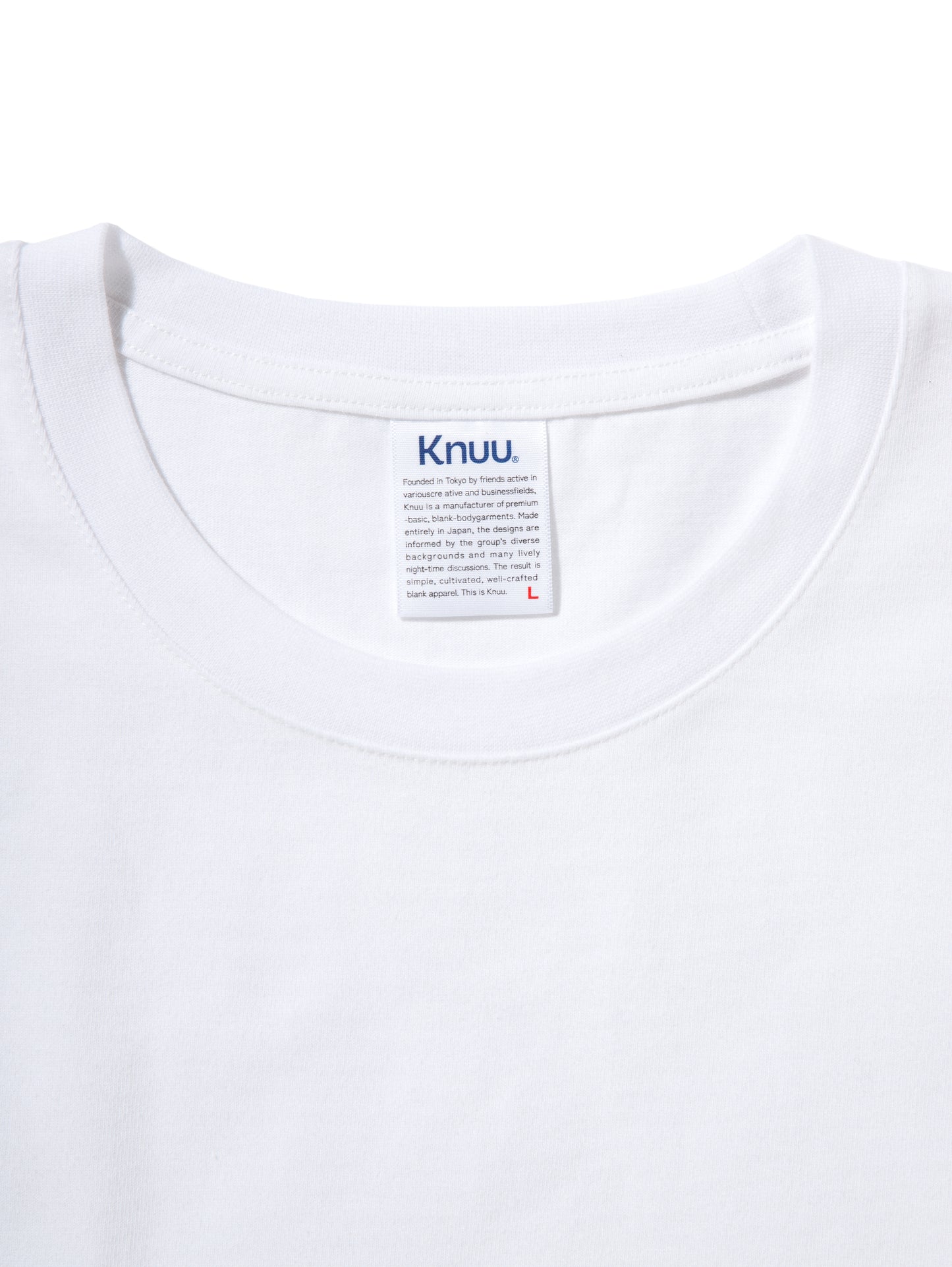 Heavy Crewneck T-Shirt / WHITE