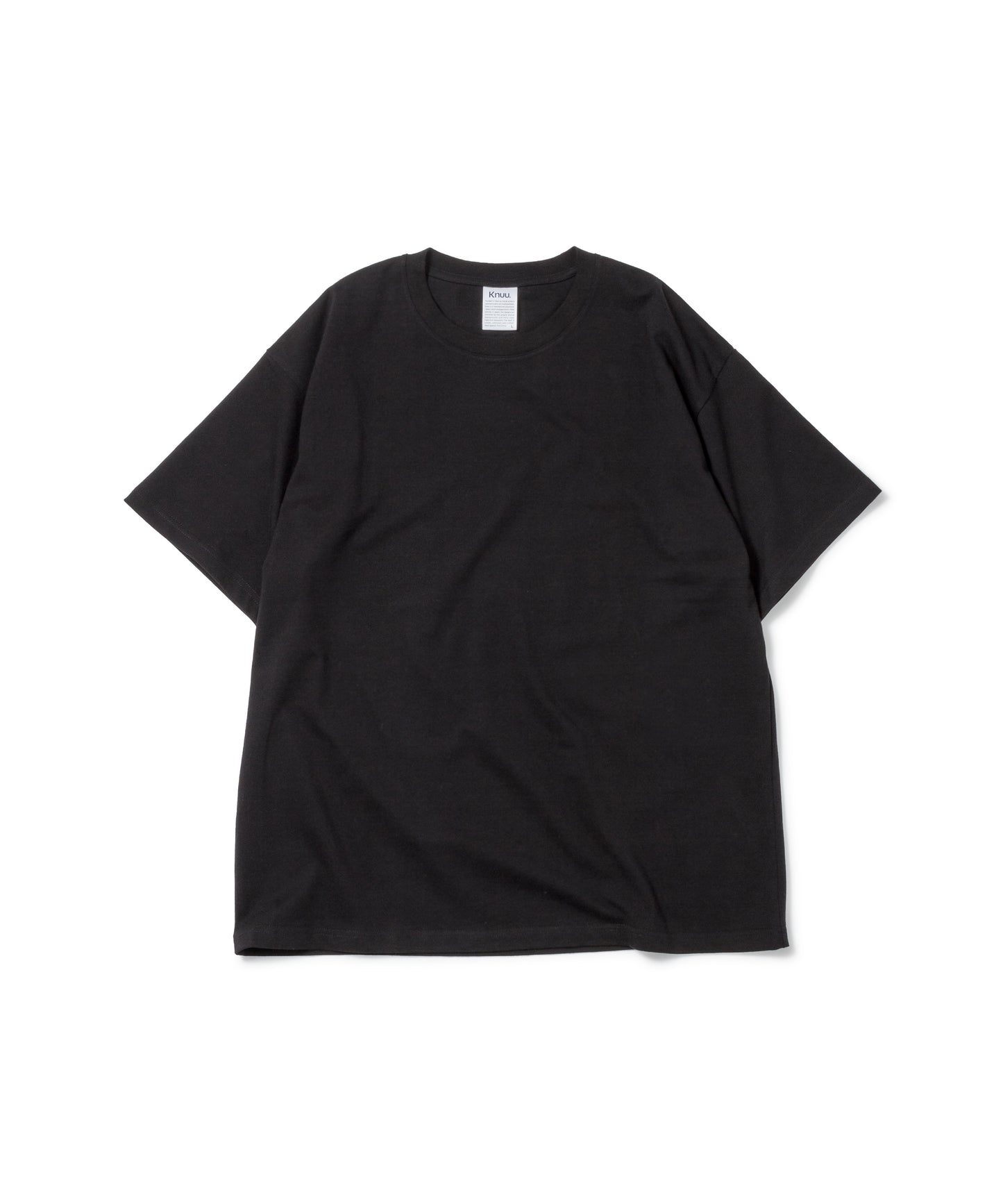 Heavy Crewneck T-Shirt / BLACK