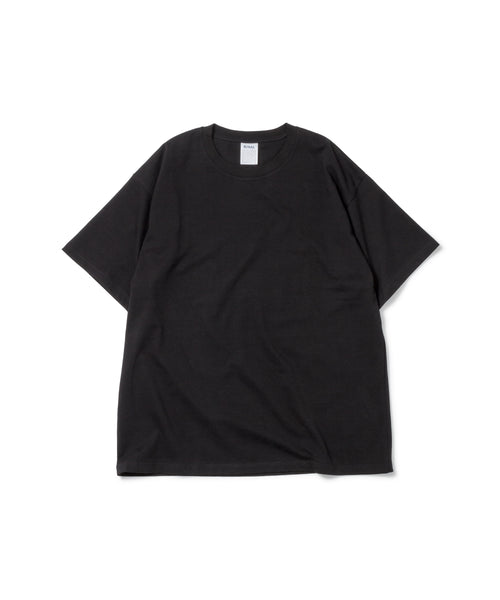 Heavy Crewneck T-Shirt / BLACK - BLACK