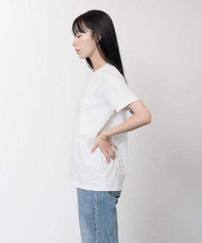 Women’s Heavy Crewneck T-Shirt / WHITE