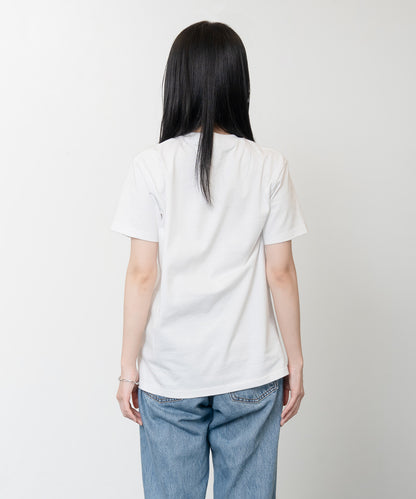 Women’s Heavy Crewneck T-Shirt / WHITE