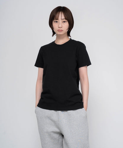 Women’s Heavy Crewneck T-Shirt / BLACK