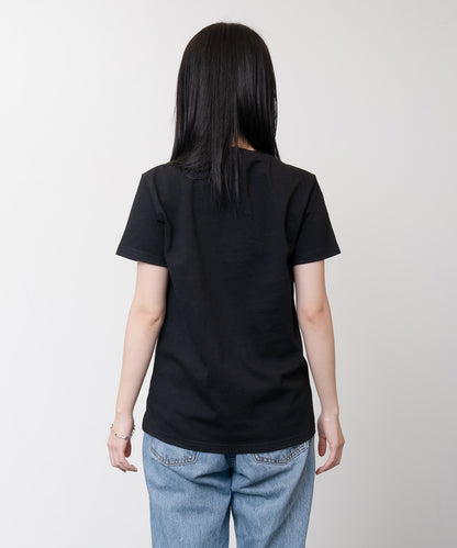 Women’s Heavy Crewneck T-Shirt / BLACK