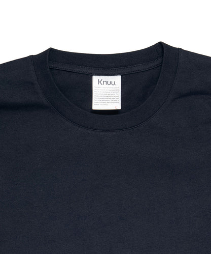 Heavy Crewneck Long Sleeve T-Shirt / DARK NAVY