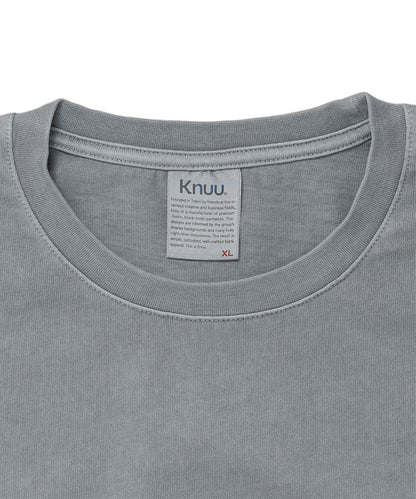 Heavy Pigment Dye Long Sleeve T-Shirt / GRAY