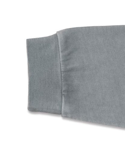Heavy Pigment Dye Long Sleeve T-Shirt / GRAY