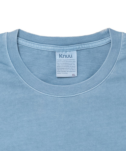 Heavy Pigment Dye Long Sleeve T-Shirt / LIGHT BLUE