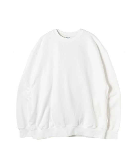 Heavy Sweatshirt - Seam Pocket / WHITE