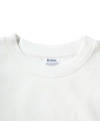 Heavy Sweatshirt - Seam Pocket / WHITE