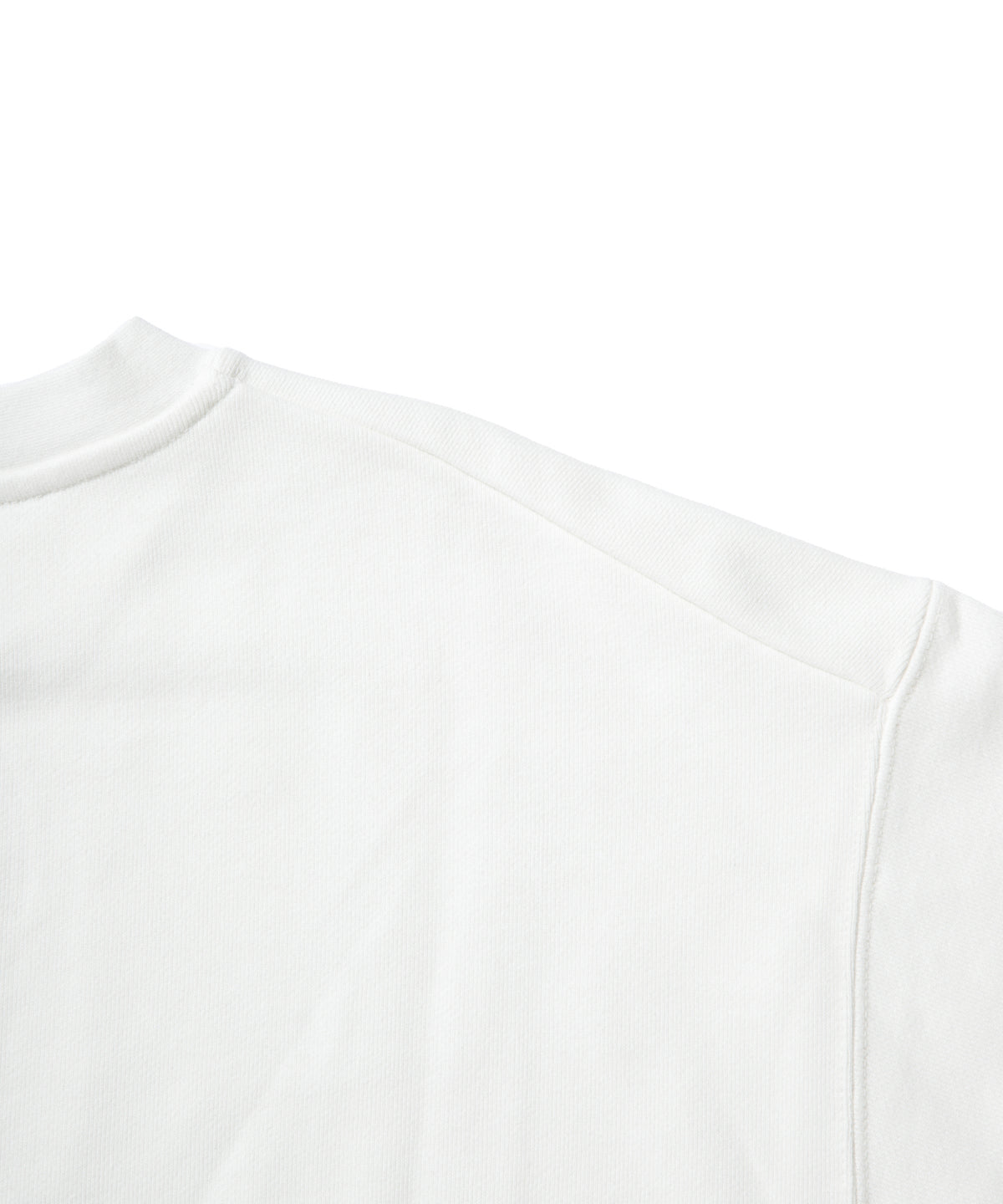 Heavy Sweatshirt - Seam Pocket / WHITE