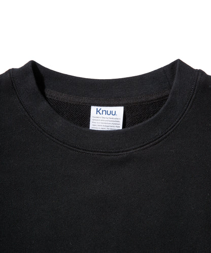 Heavy Sweatshirt - Seam Pocket / BLACK