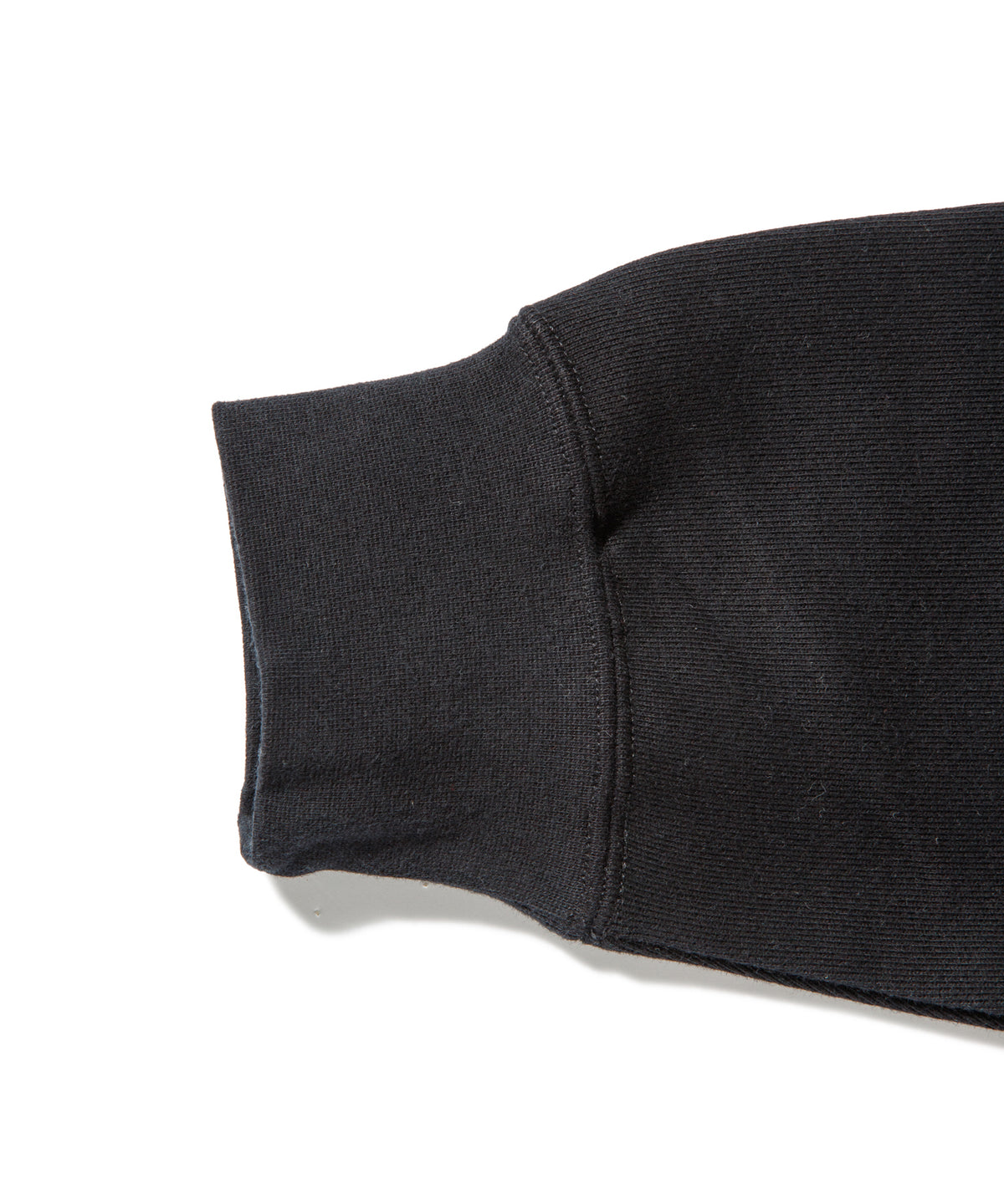 Heavy Sweatshirt - Seam Pocket / BLACK