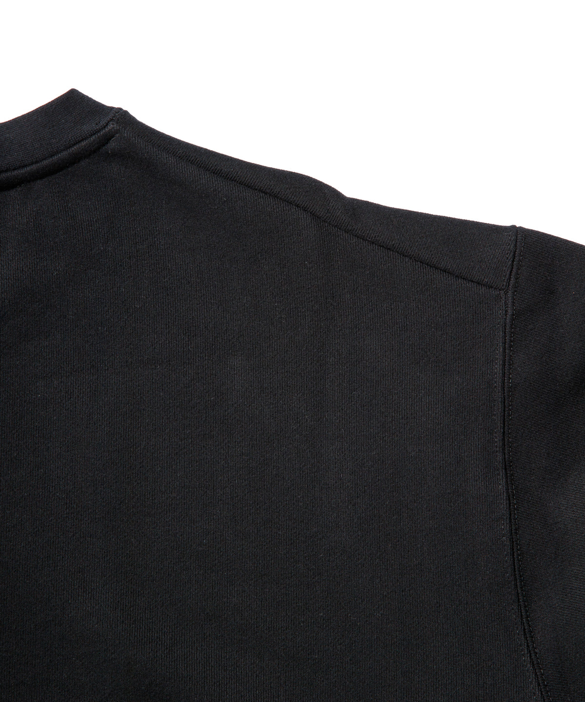 Heavy Sweatshirt - Seam Pocket / BLACK