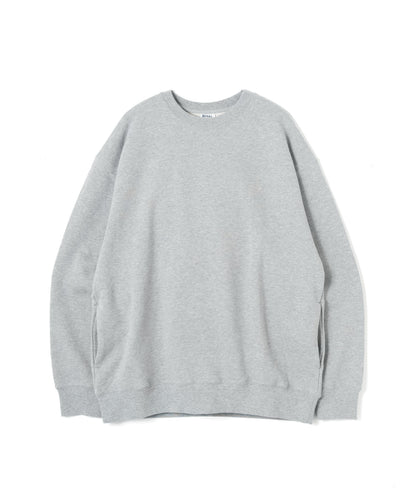 Heavy Sweatshirt - Seam Pocket / HEATHER GRAY