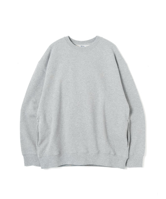 Heavy Sweatshirt - Seam Pocket / HEATHER GRAY