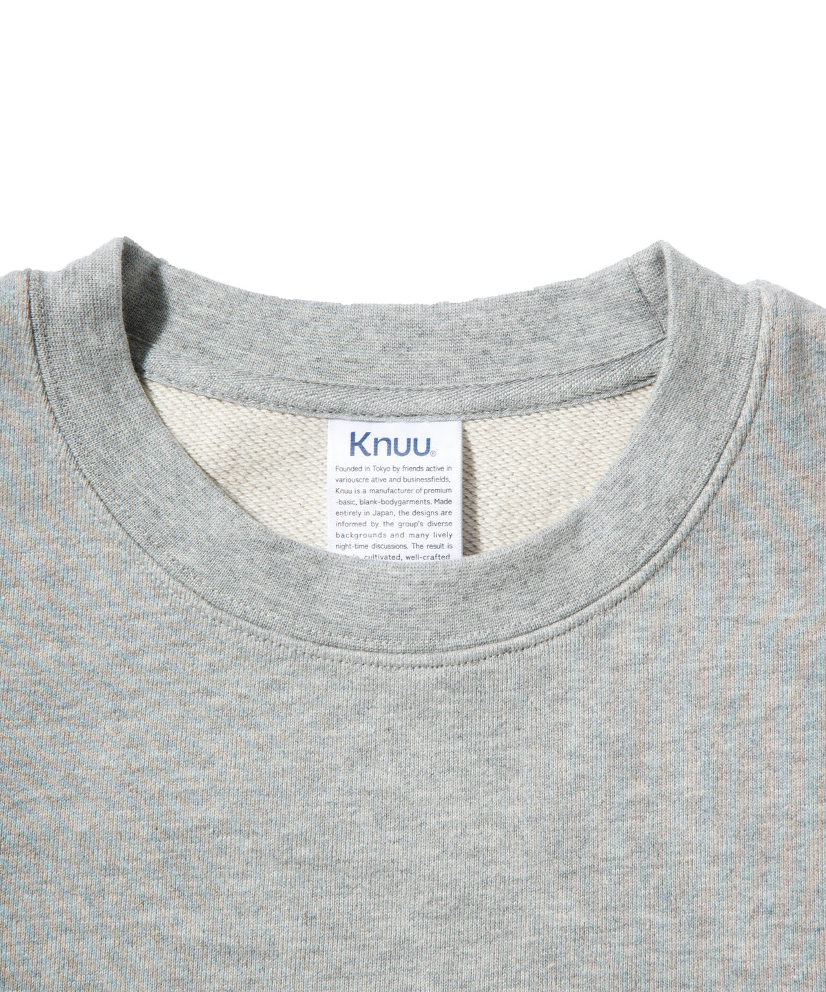 Heavy Sweatshirt - Seam Pocket / HEATHER GRAY