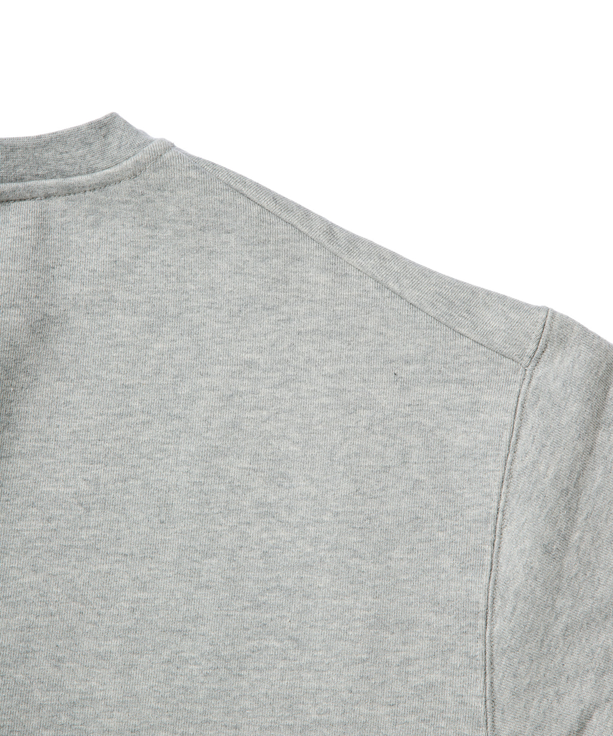 Heavy Sweatshirt - Seam Pocket / HEATHER GRAY