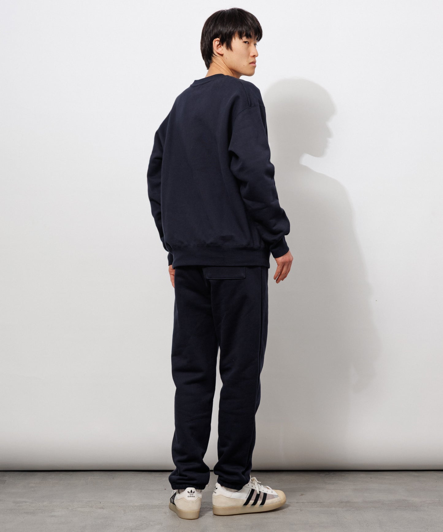 Heavy Crewneck Sweatshirt / DARK NAVY