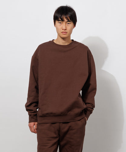 Heavy Crewneck Sweatshirt / BROWN