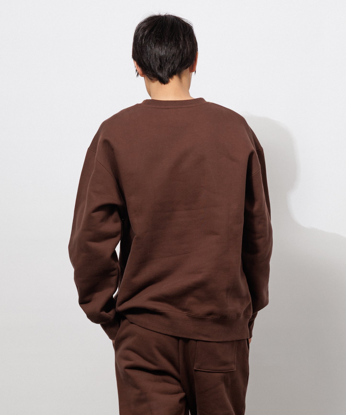 Heavy Crewneck Sweatshirt / BROWN