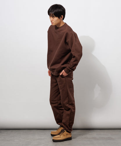 Heavy Crewneck Sweatshirt / BROWN