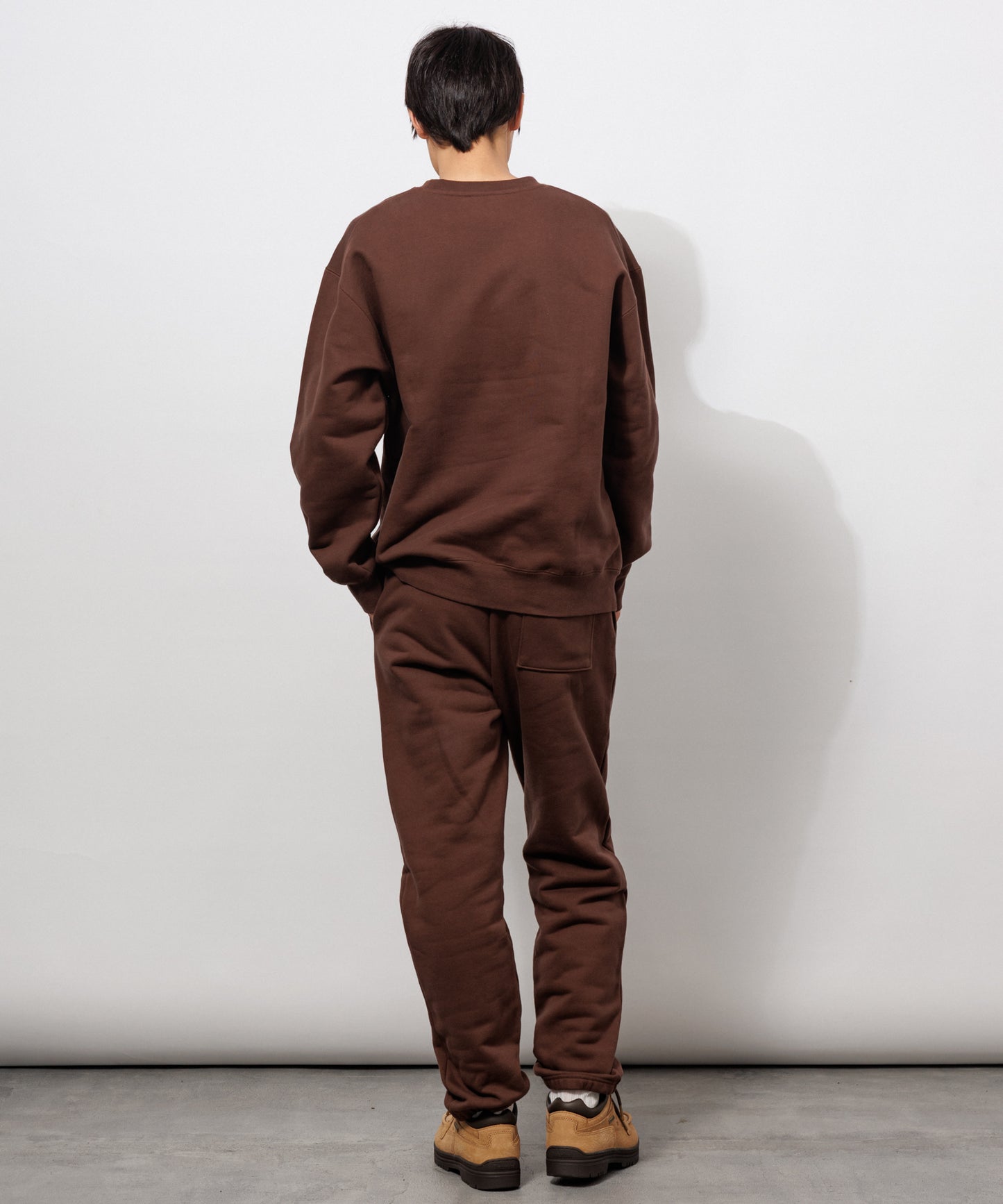 Heavy Crewneck Sweatshirt / BROWN