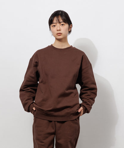 Heavy Crewneck Sweatshirt / BROWN