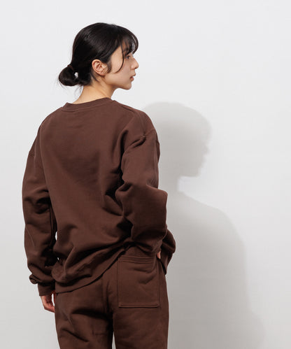 Heavy Crewneck Sweatshirt / BROWN