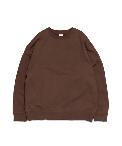 Heavy Crewneck Sweatshirt / BROWN