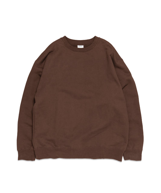 Heavy Crewneck Sweatshirt / BROWN