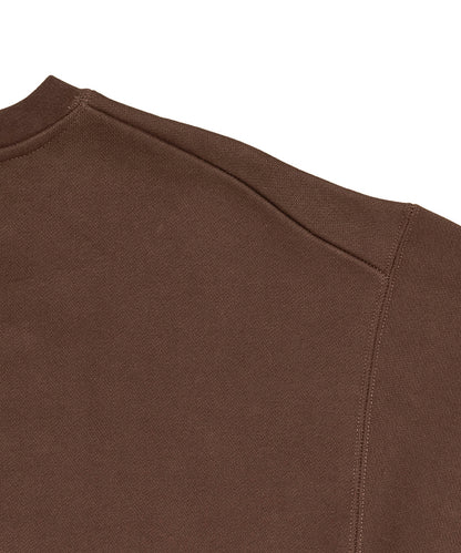 Heavy Crewneck Sweatshirt / BROWN