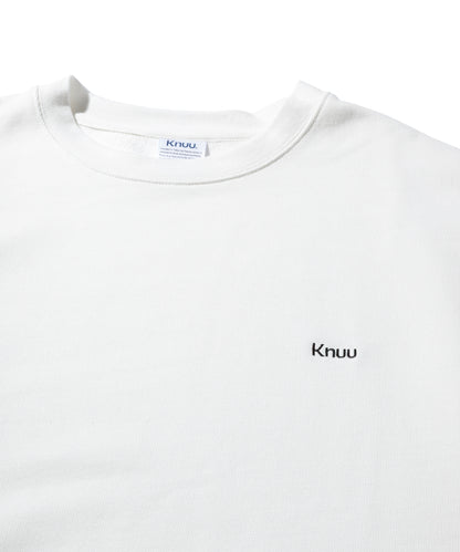Small Logo Heavy Crewneck Sweatshirt / WHITE