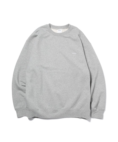 Small Logo Heavy Crewneck Sweatshirt / HEATHER GRAY