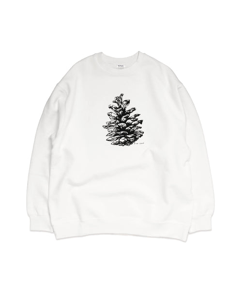 Pinecorn Sweatshirt / WHITE - WHITE