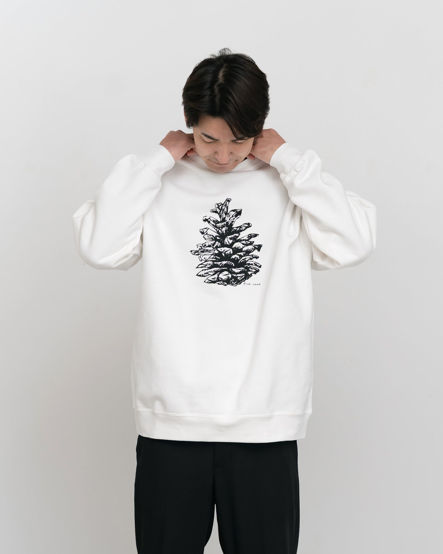 Pinecorn Sweatshirt / WHITE
