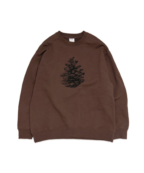 Pinecorn Sweatshirt / BROWN - BROWN