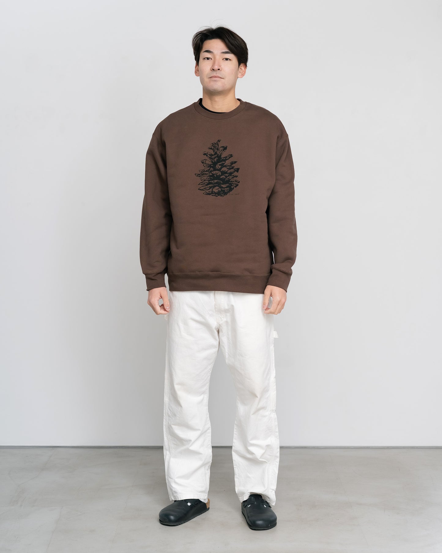 Pinecorn Sweatshirt / BROWN